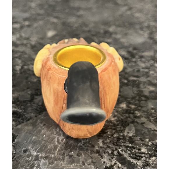 (1) Pair Enesco Moose Creek Crossing Pipe Candlestick Holders 1995 #170712 - Picture 5 of 12